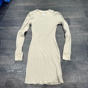 Aritzia TNA waffle dress